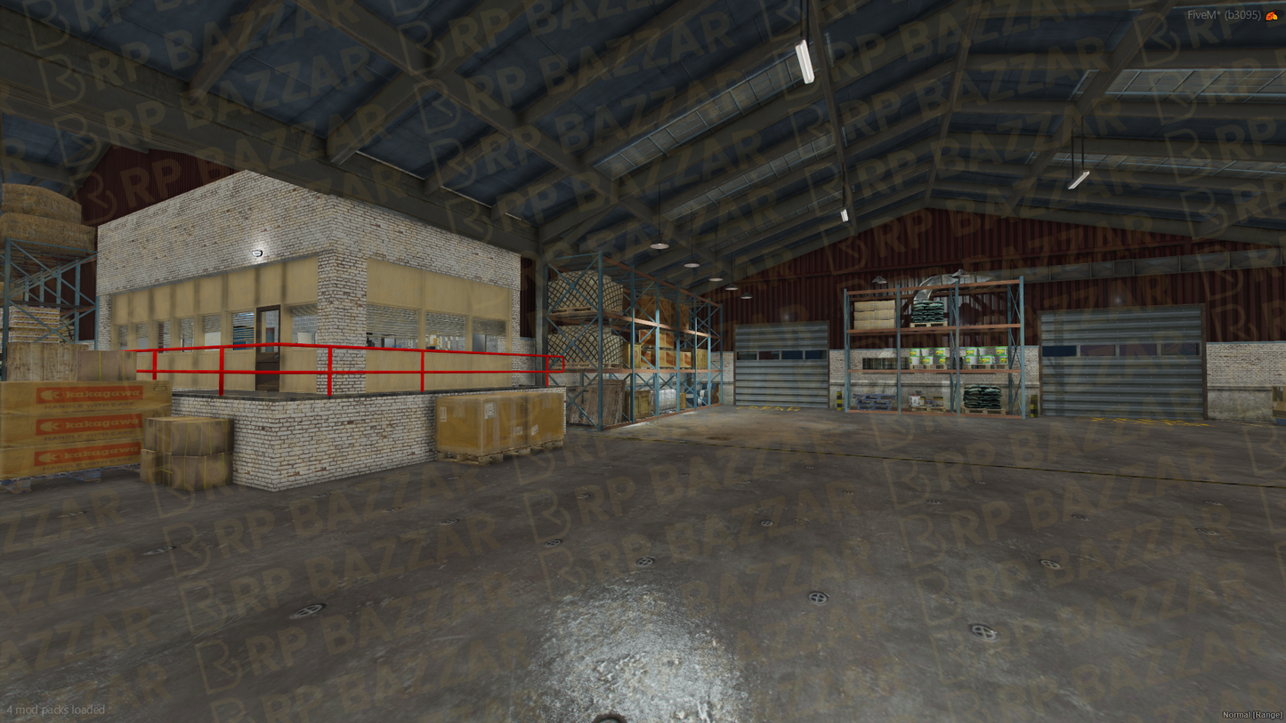 Cold Storage Room & Warehouse FiveM MLO — GTA RP Interior — ESX QB QBOX — RPBazzar