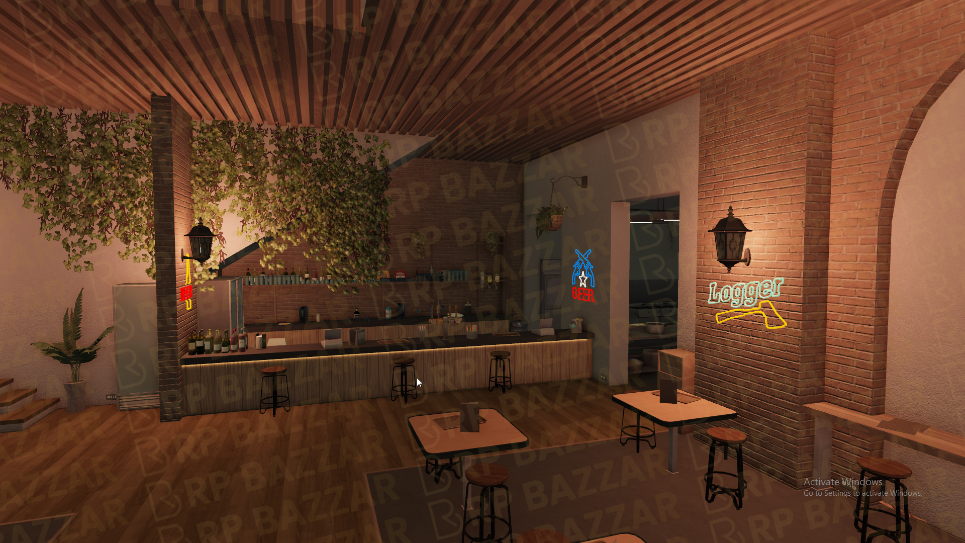 Dive Bar FiveM MLO — GTA RP Interior — ESX QB QBOX — RPBazzar