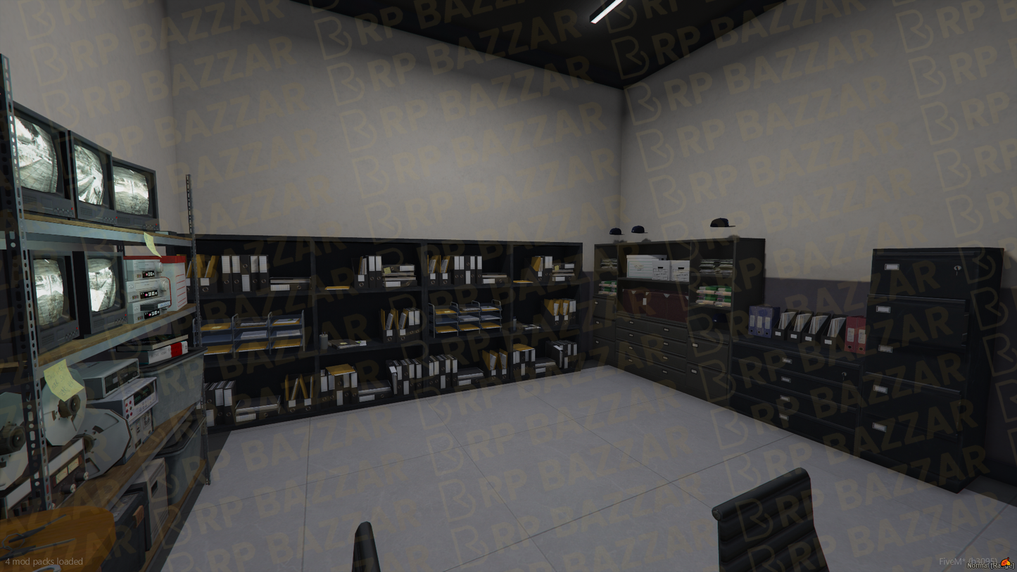 Special Ops Police Station FiveM MLO — GTA RP Interior — ESX QB QBOX — RPBazzar