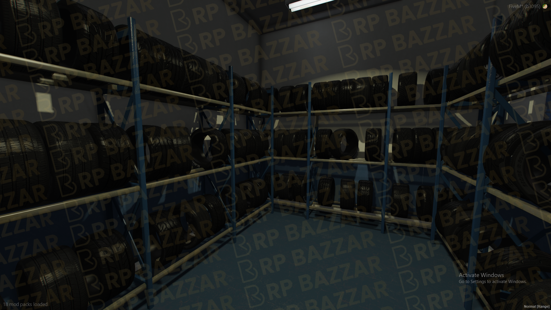 Race Mechanic Shop FiveM MLO — GTA RP Interior — ESX QB QBOX — RPBazzar