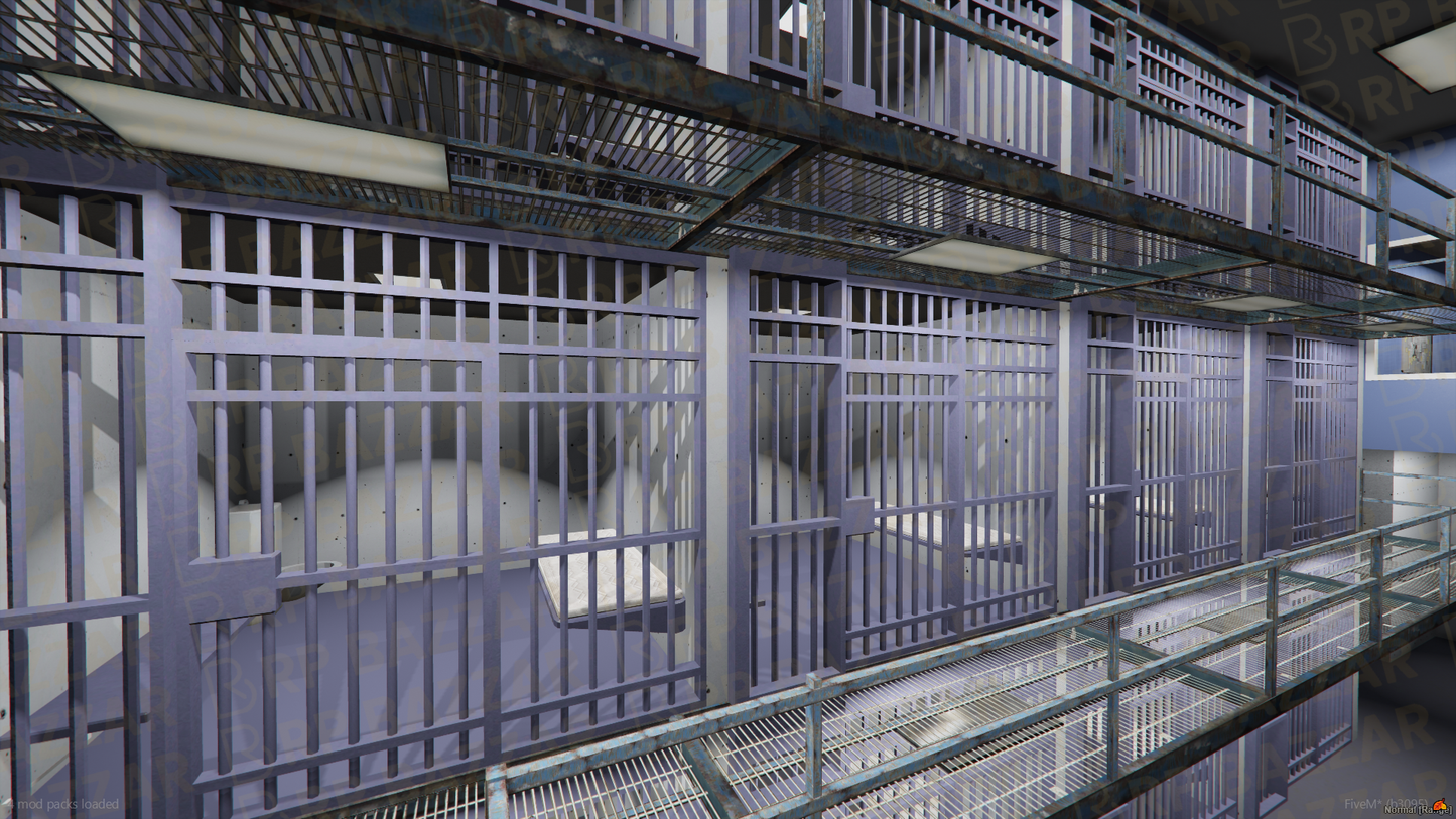 County Prison FiveM MLO — GTA RP Interior — ESX QB QBOX — RPBazzar
