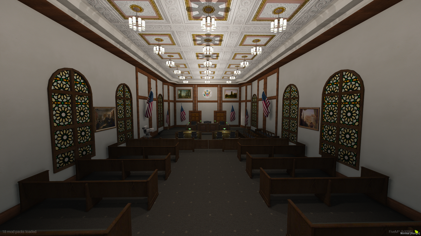 Federal CityHall FiveM MLO — GTA RP Interior — ESX QB QBOX — RPBazzar