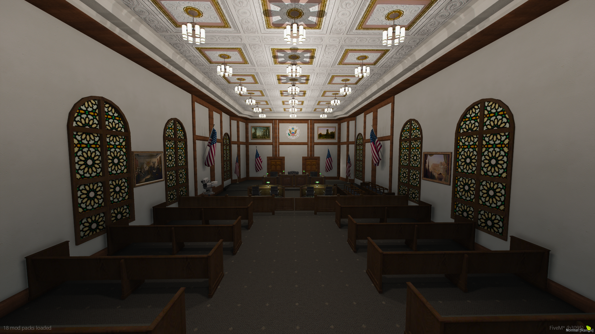 Federal CityHall FiveM MLO — GTA RP Interior — ESX QB QBOX — RPBazzar
