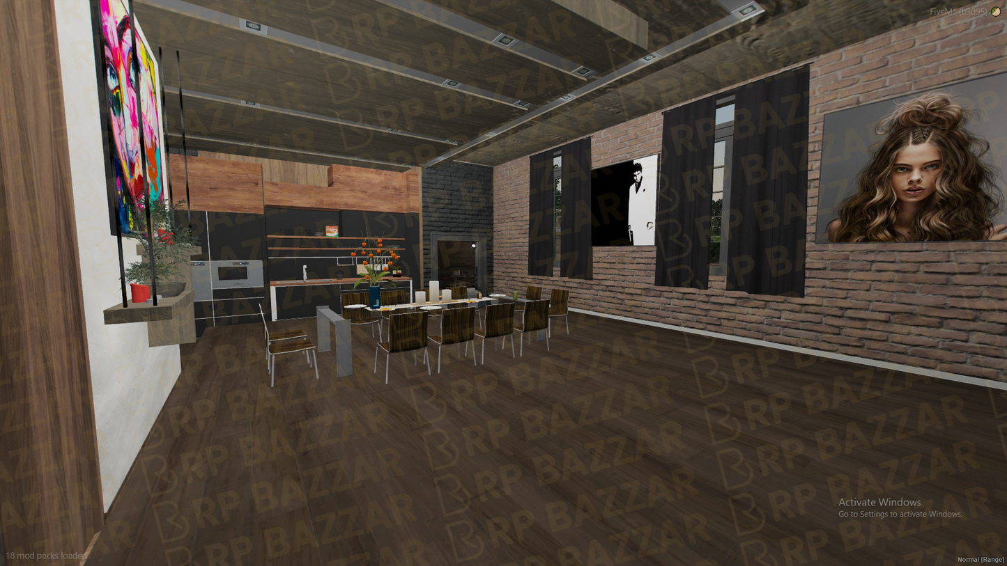 Gritty House FiveM MLO — GTA RP Interior — ESX QB QBOX — RPBazzar