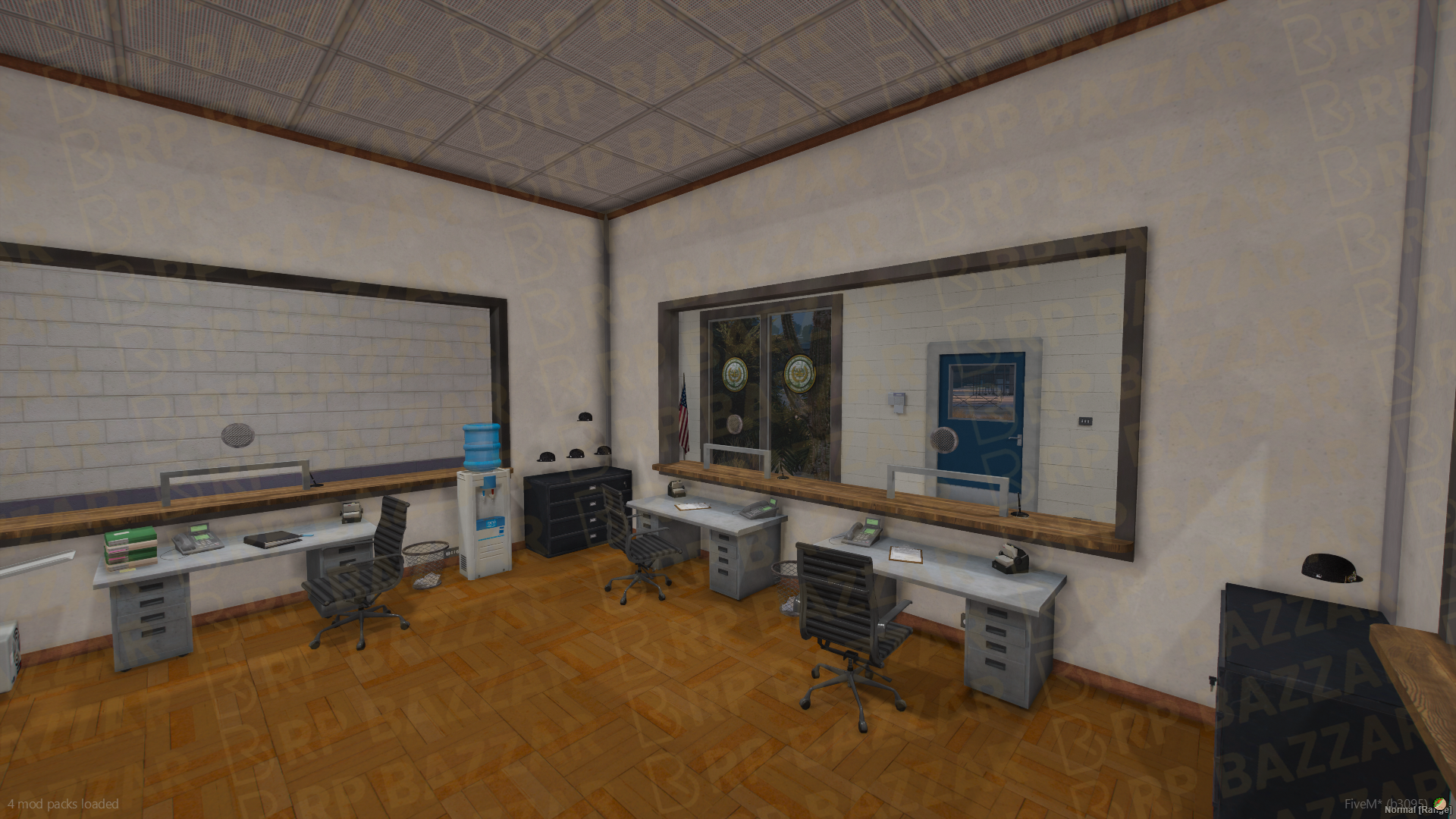 Fortified Prison FiveM MLO — GTA RP Interior — ESX QB QBOX — RPBazzar