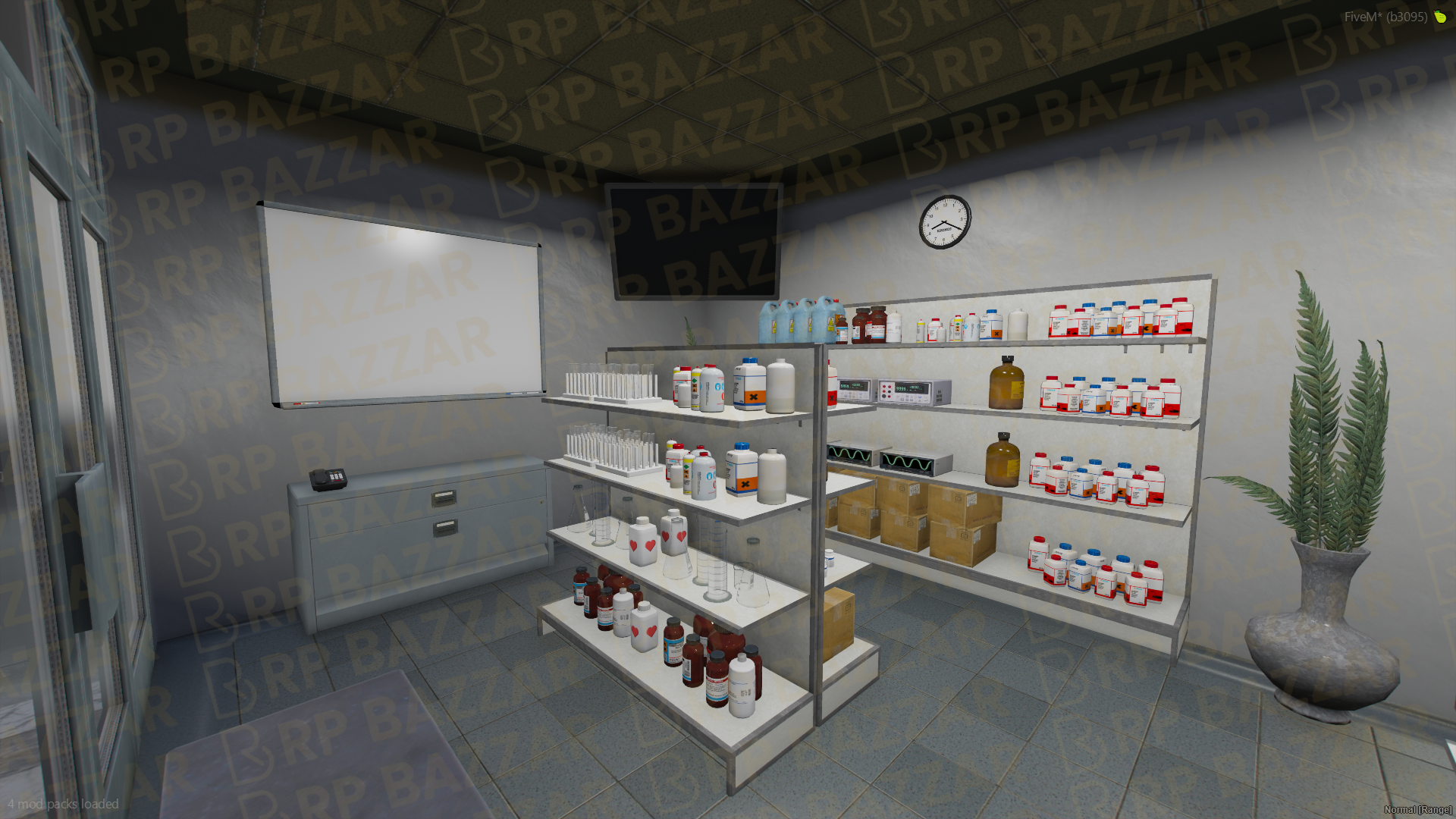 Classic Pharmacy FiveM MLO — GTA RP Interior — ESX QB QBOX — RPBazzar