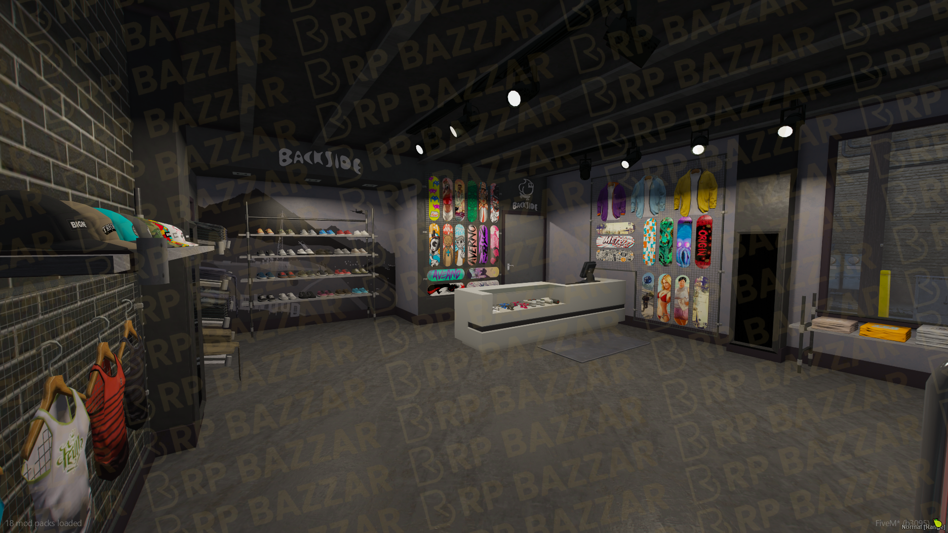 Boutique Other Store FiveM MLO — GTA RP Interior — ESX QB QBOX — RPBazzar