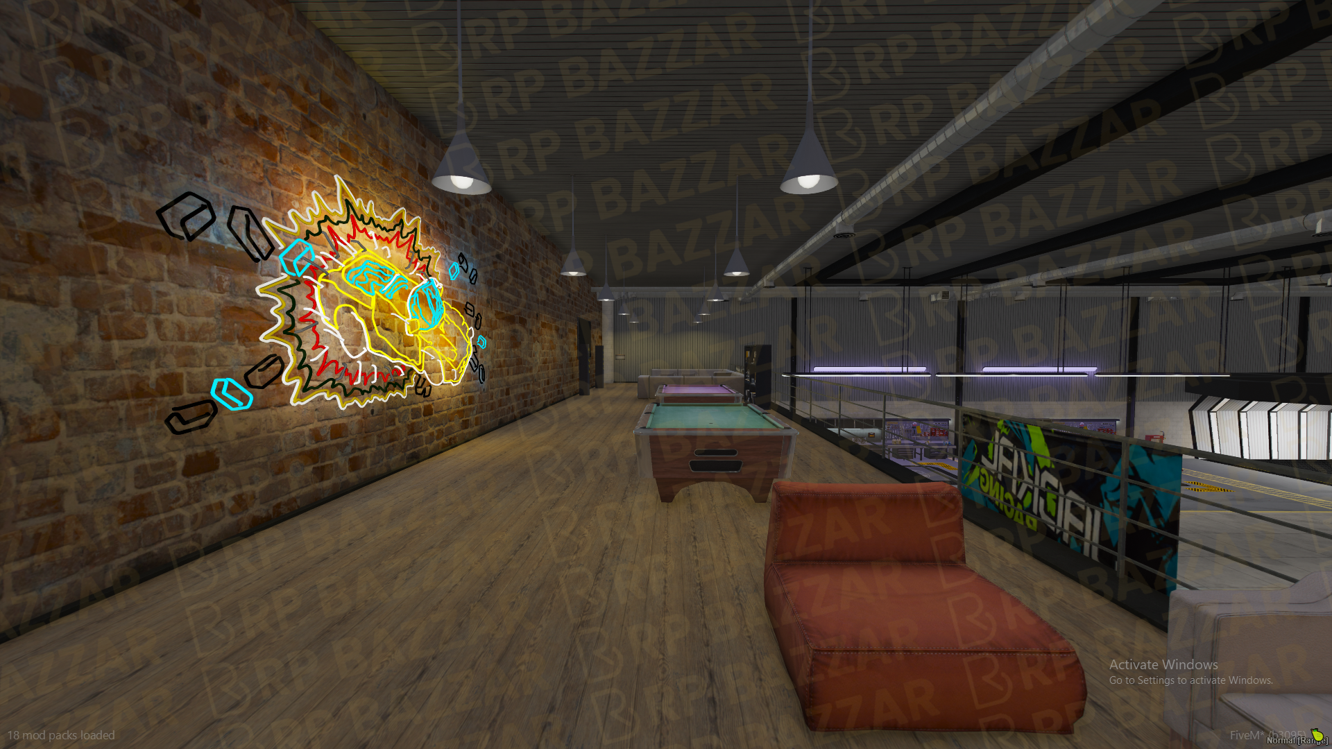 Elite Mechanic Shop FiveM MLO — GTA RP Interior — ESX QB QBOX — RPBazzar