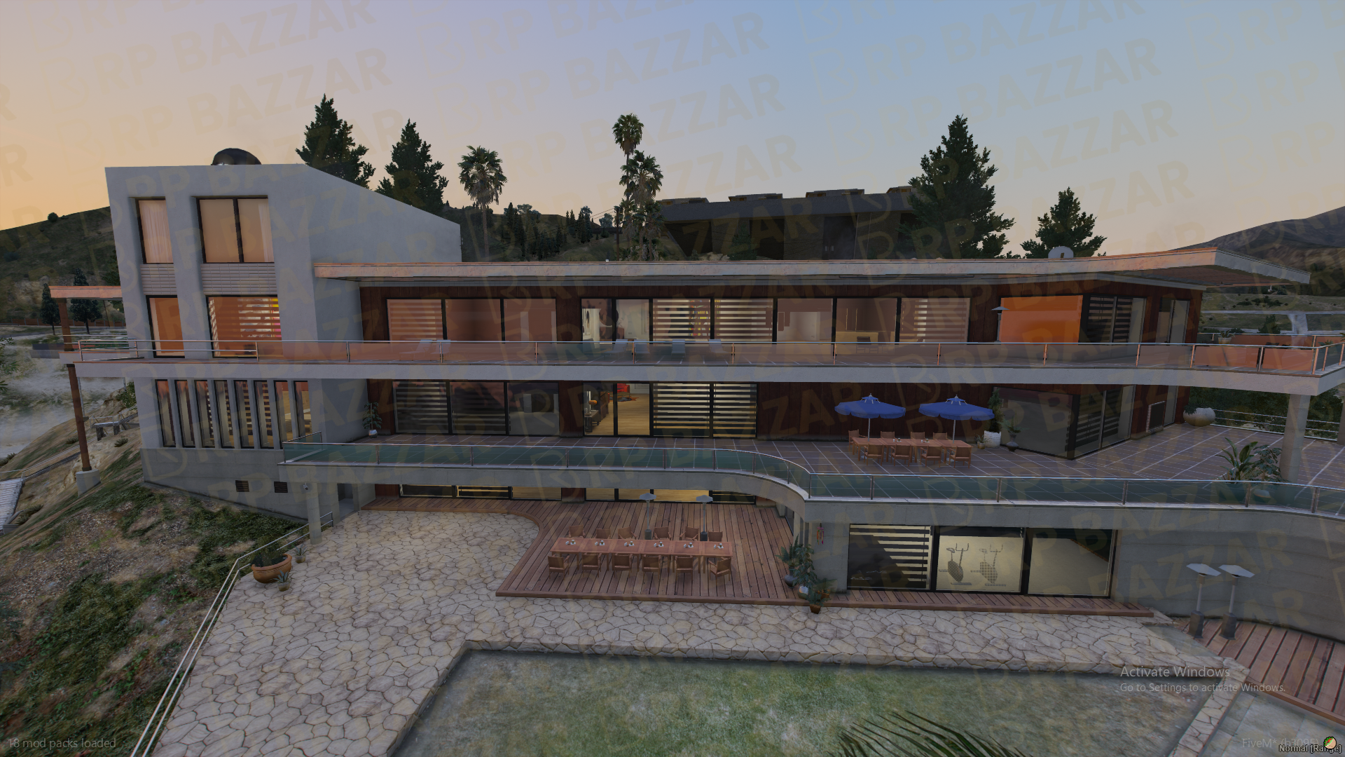 Abandoned Mansion FiveM MLO — GTA RP Interior — ESX QB QBOX — RPBazzar