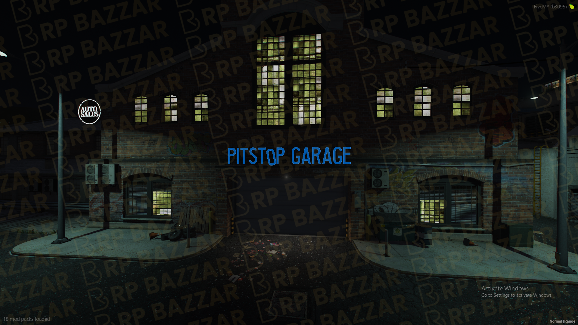 Rough Mechanic Shop FiveM MLO — GTA RP Interior — ESX QB QBOX — RPBazzar