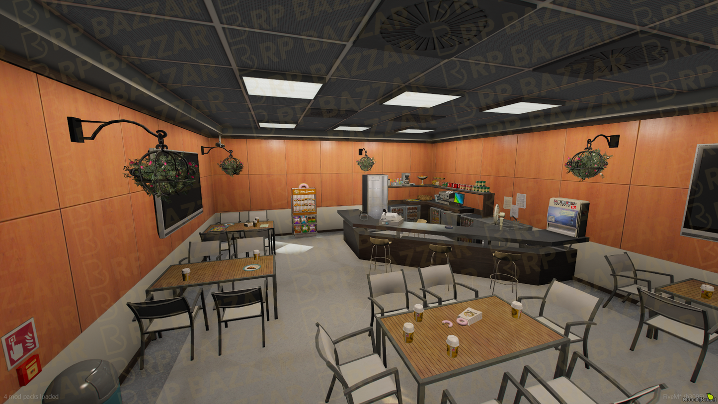 Urban Police Station FiveM MLO — GTA RP Interior — ESX QB QBOX — RPBazzar