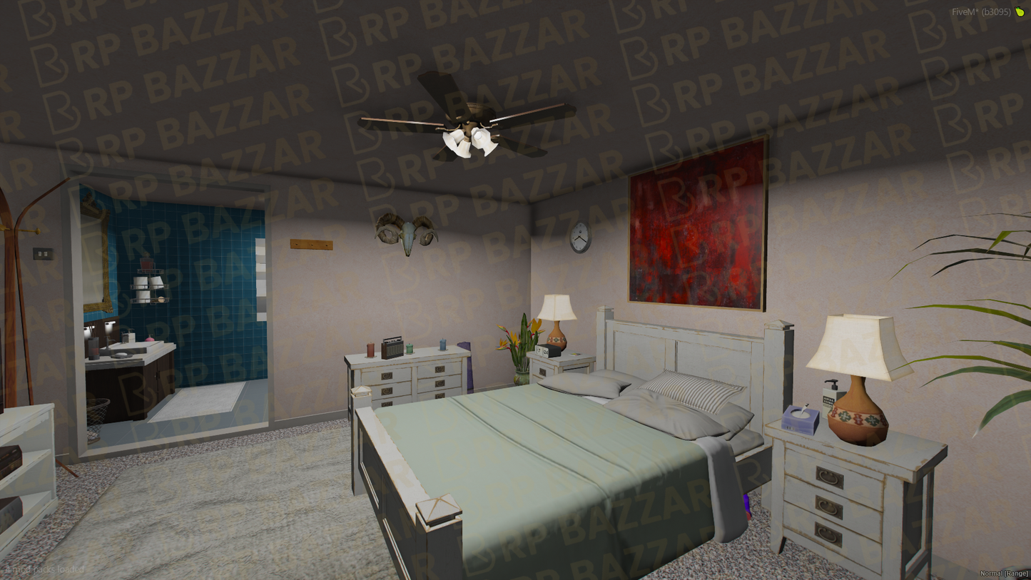 Vintage Motel FiveM MLO — GTA RP Interior — ESX QB QBOX — RPBazzar
