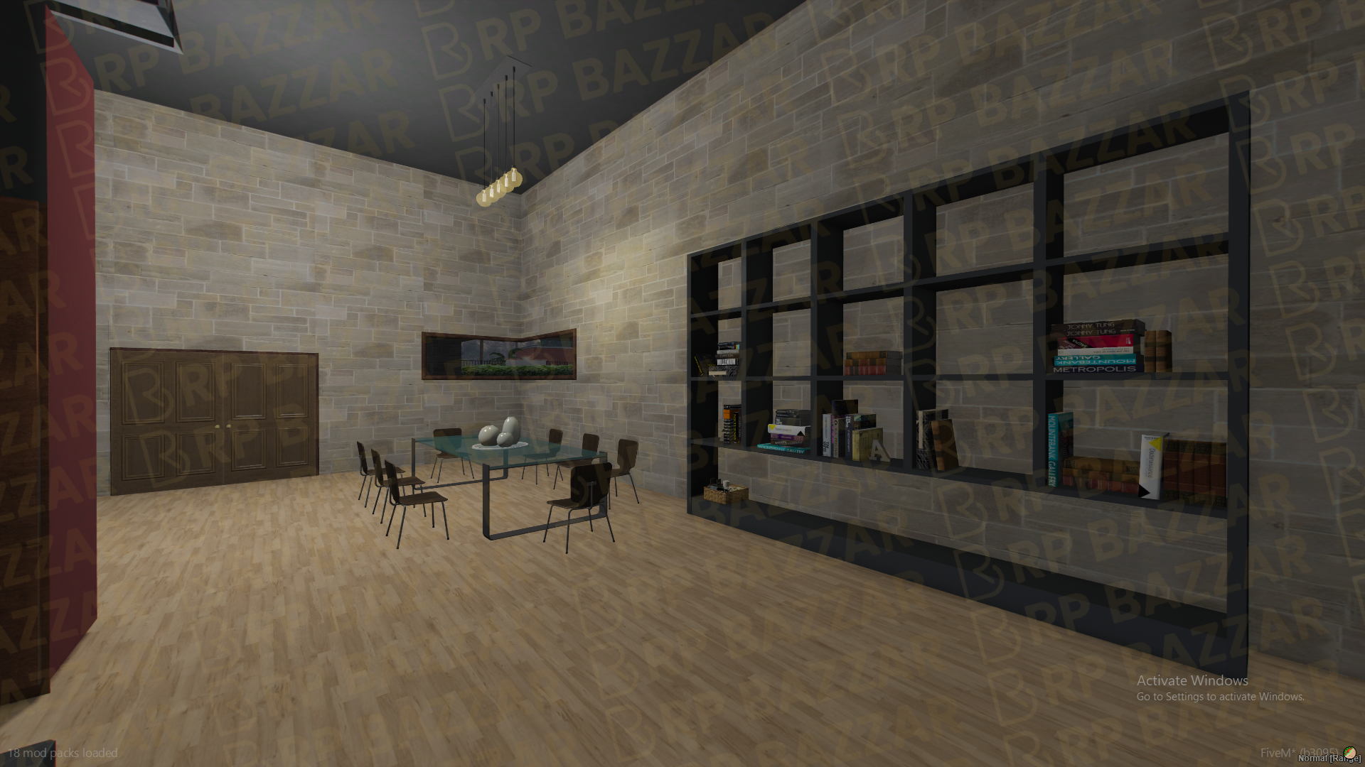 Retro Mansion FiveM MLO — GTA RP Interior — ESX QB QBOX — RPBazzar