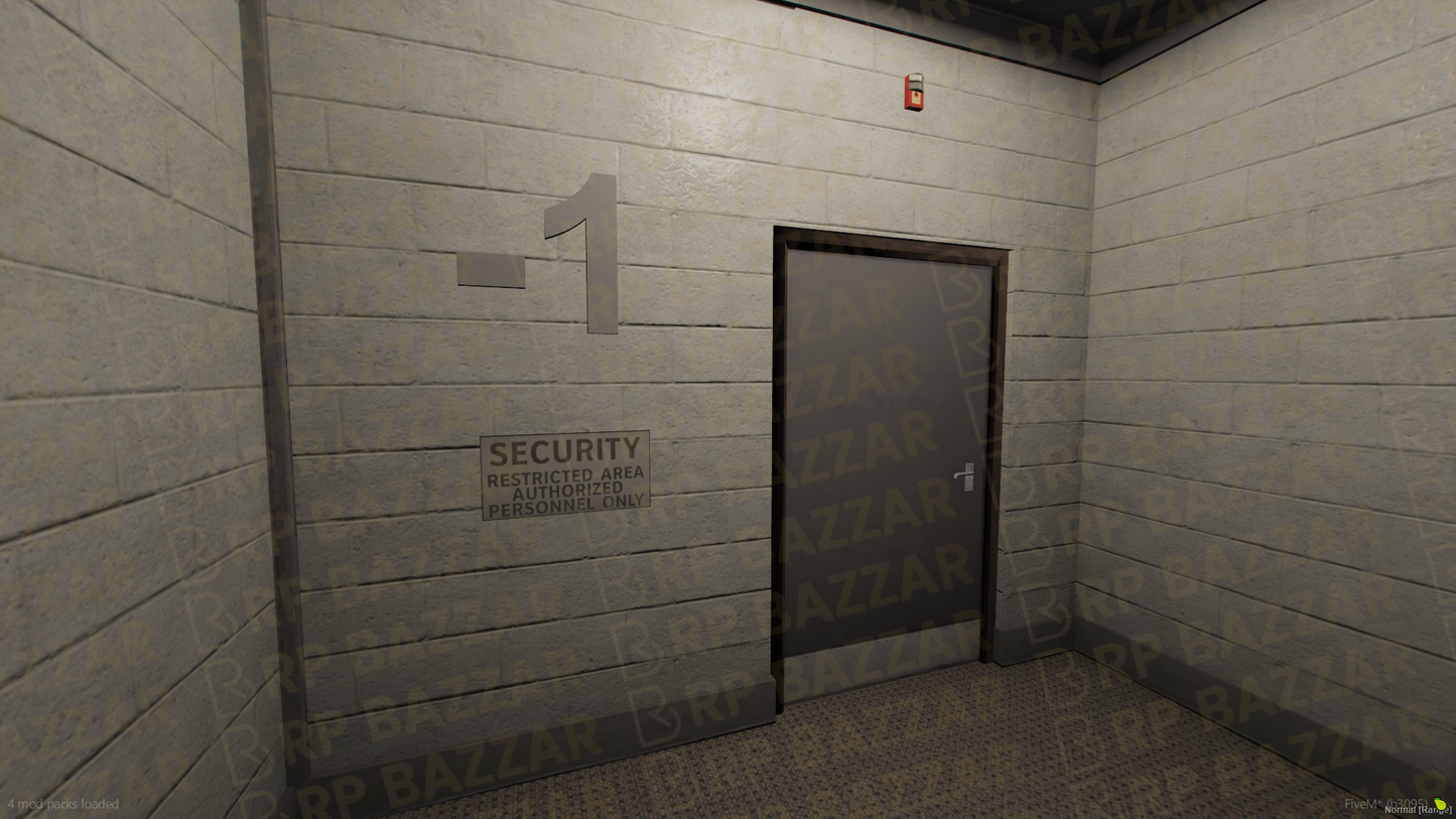 Urban Police Station FiveM MLO — GTA RP Interior — ESX QB QBOX — RPBazzar