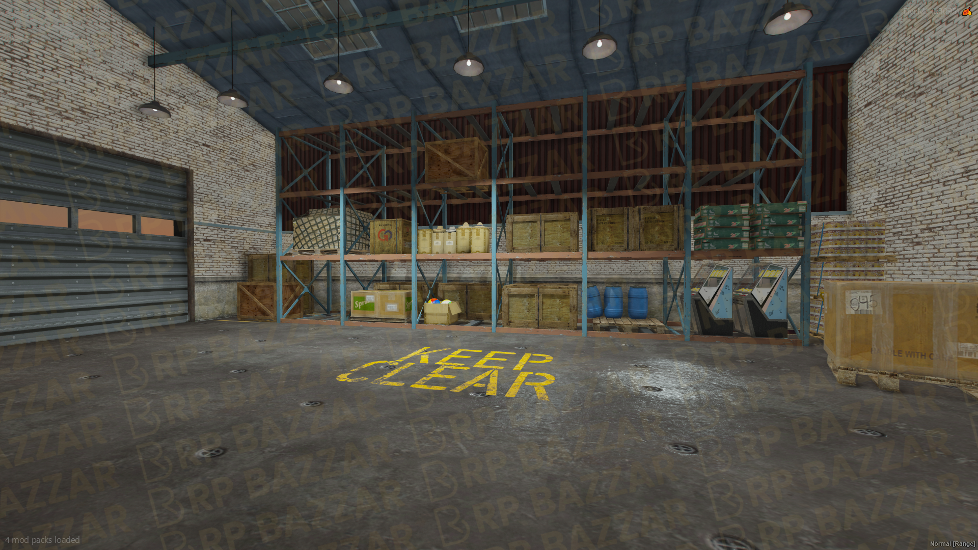 Cold Storage Room & Warehouse FiveM MLO — GTA RP Interior — ESX QB QBOX — RPBazzar