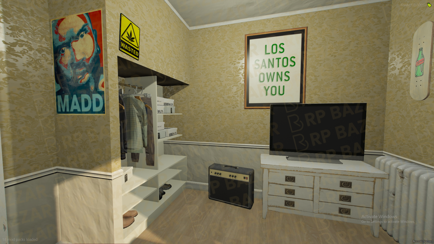 Rugged House FiveM MLO — GTA RP Interior — ESX QB QBOX — RPBazzar