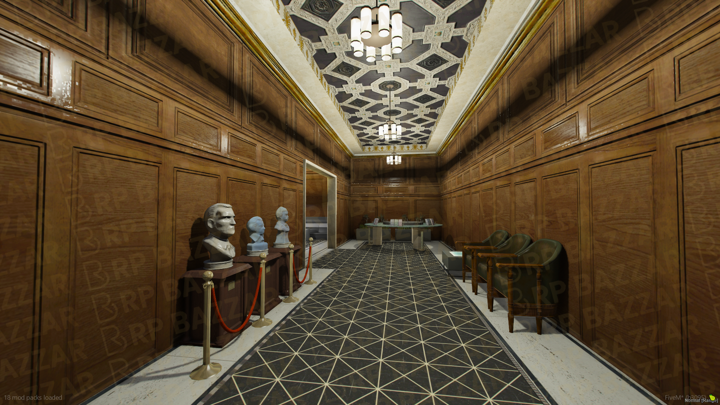 Diamond Bank FiveM MLO — GTA RP Interior — ESX QB QBOX — RPBazzar