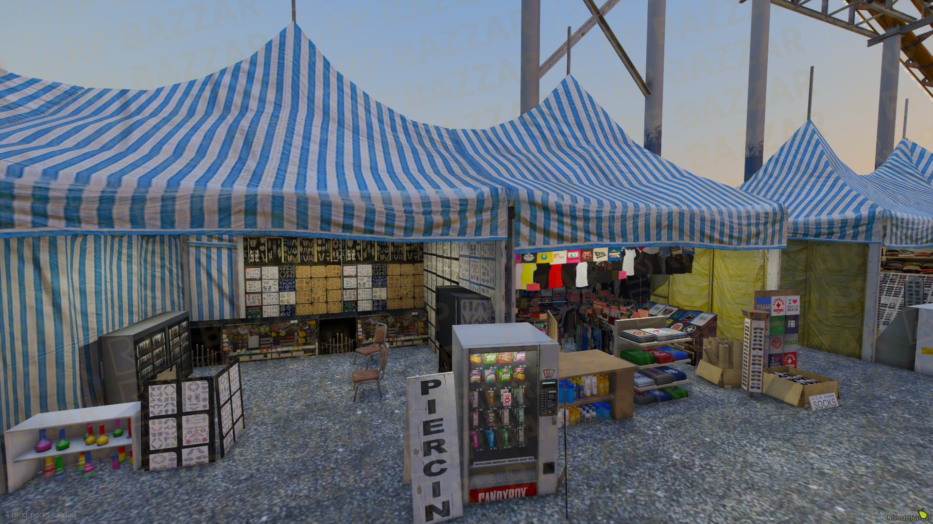 Vibrant Park & Exterior FiveM MLO — GTA RP Interior — ESX QB QBOX — RPBazzar