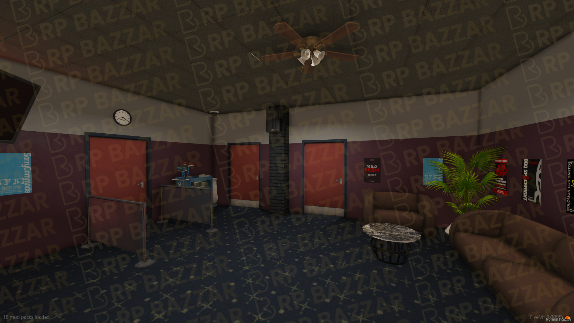 Grand Cinema FiveM MLO — GTA RP Interior — ESX QB QBOX — RPBazzar