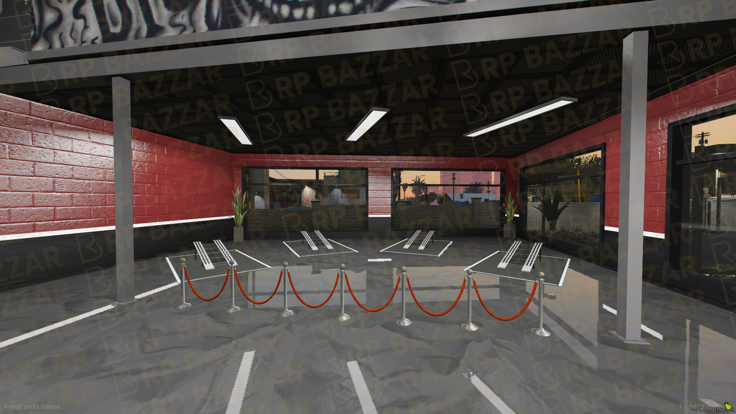 Signature Vehicle Shop FiveM MLO — GTA RP Interior — ESX QB QBOX — RPBazzar