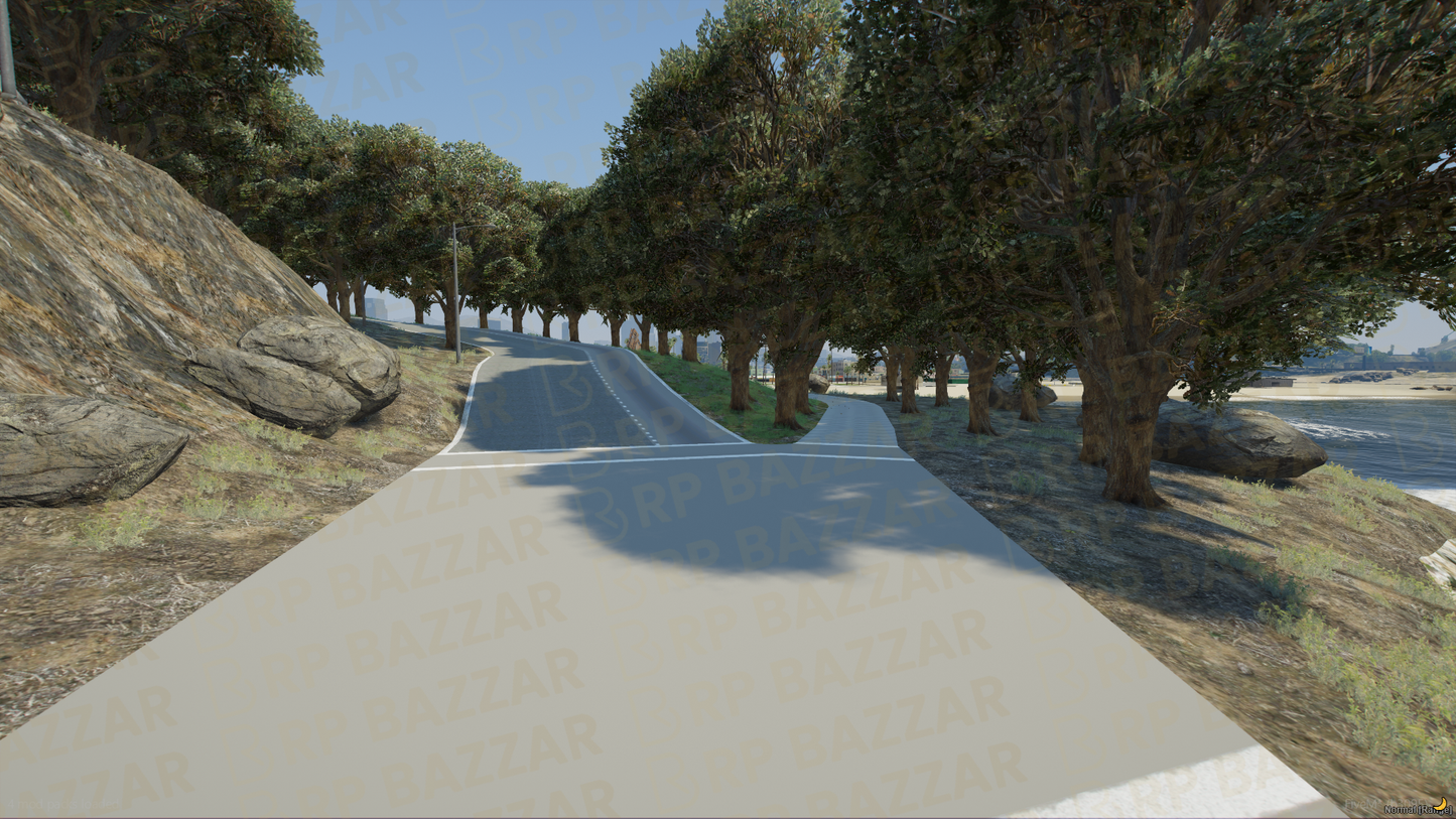 Coastal Race Track FiveM MLO — GTA RP Interior — ESX QB QBOX — RPBazzar