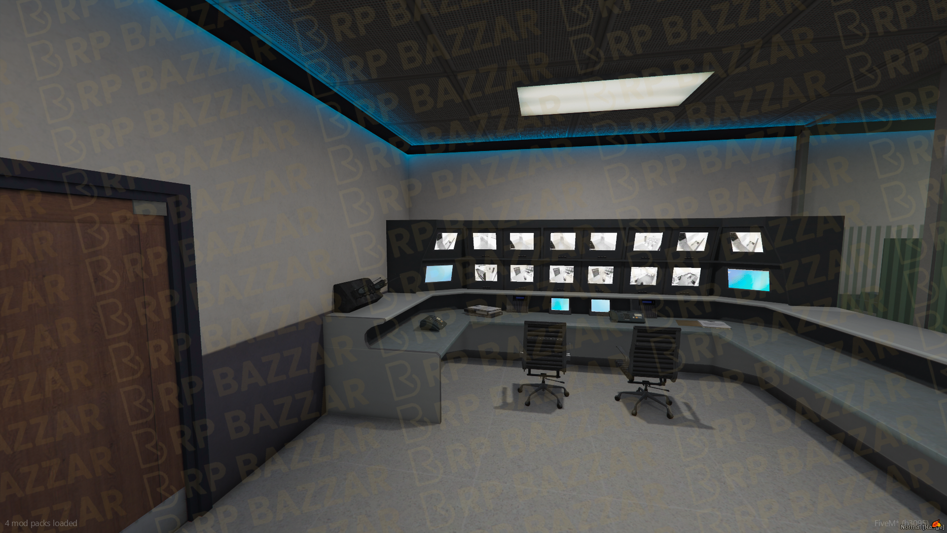 Special Ops Police Station FiveM MLO — GTA RP Interior — ESX QB QBOX — RPBazzar