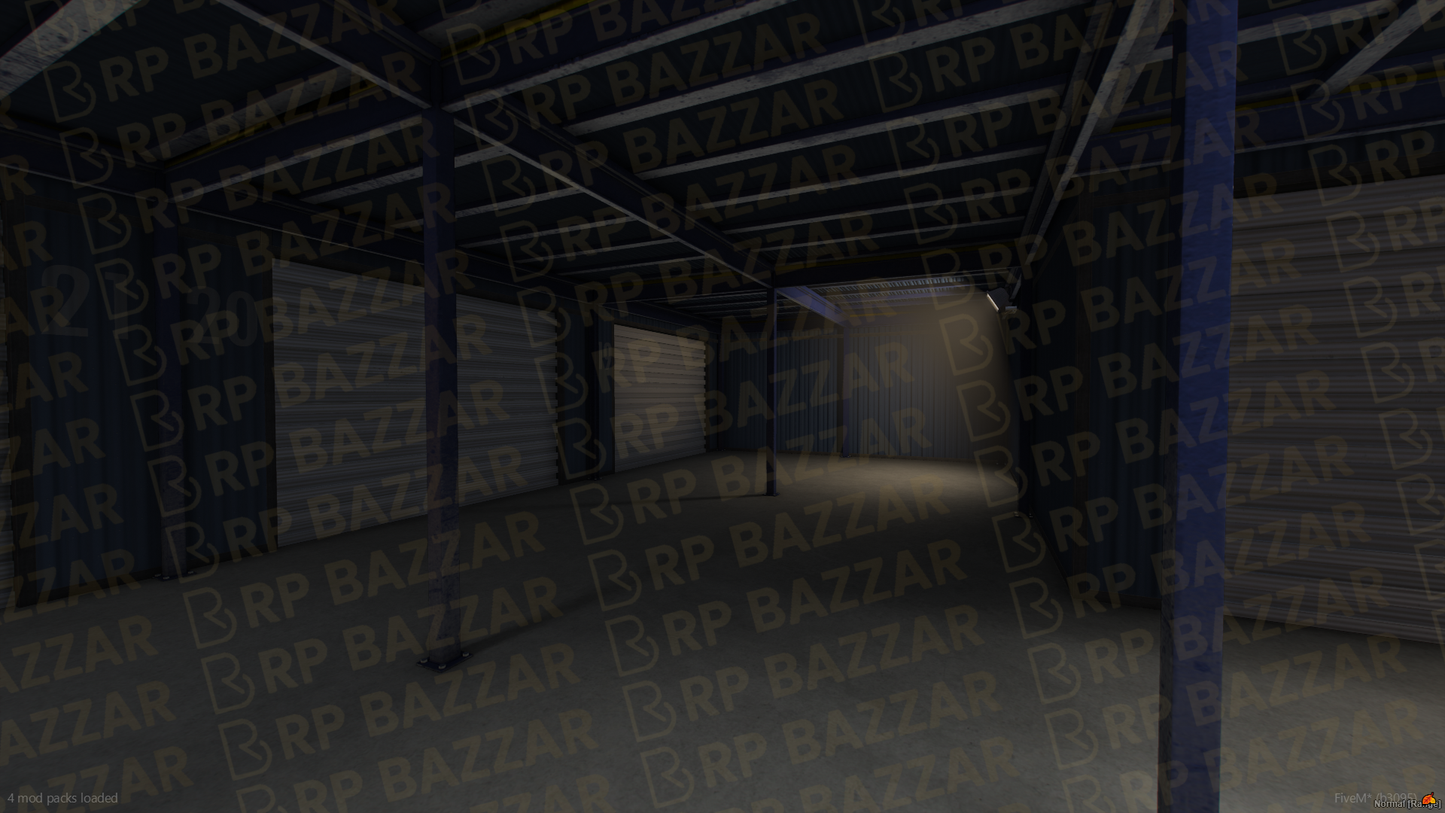 Old Storage Room & Warehouse FiveM MLO — GTA RP Interior — ESX QB QBOX — RPBazzar