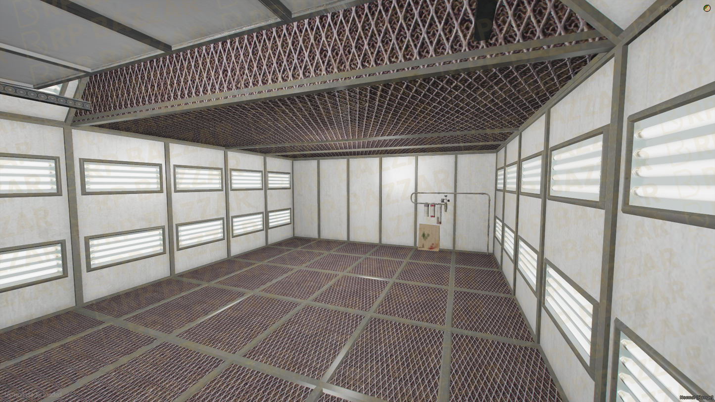 Fortified Mechanic Shop FiveM MLO — GTA RP Interior — ESX QB QBOX — RPBazzar