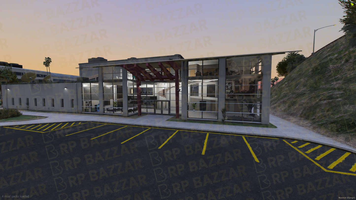 Modern Legion Square FiveM MLO — GTA RP Interior — ESX QB QBOX — RPBazzar