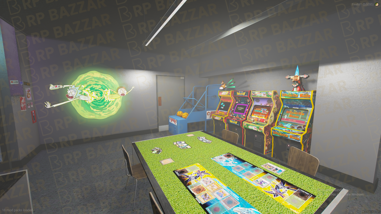 Modern Arcade Shop FiveM MLO — GTA RP Interior — ESX QB QBOX — RPBazzar