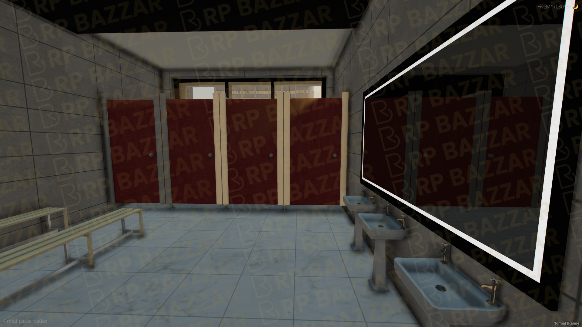 Mega Shopping Mall FiveM MLO — GTA RP Interior — ESX QB QBOX — RPBazzar