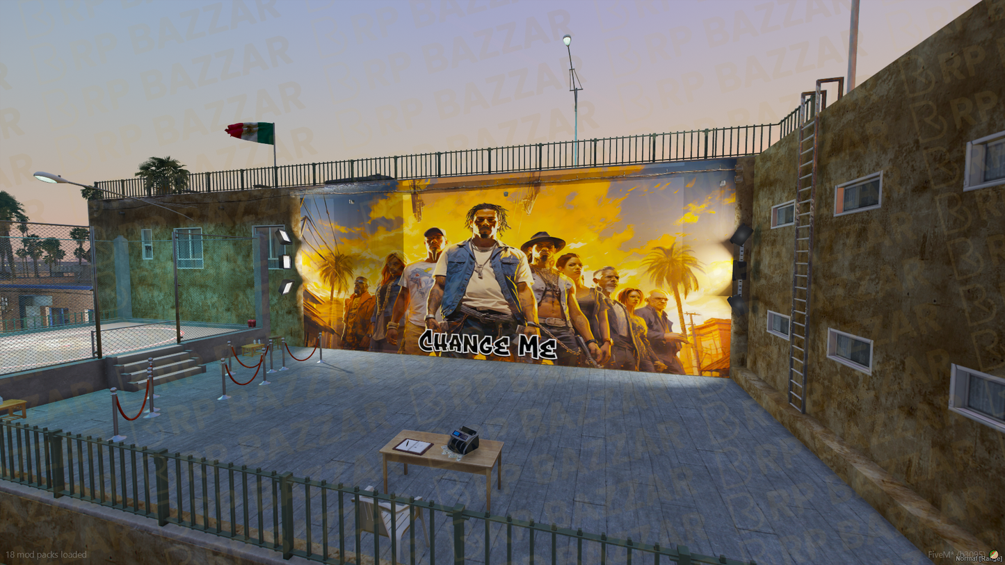 Ruthless Gang Exterior FiveM MLO — GTA RP Interior — ESX QB QBOX — RPBazzar