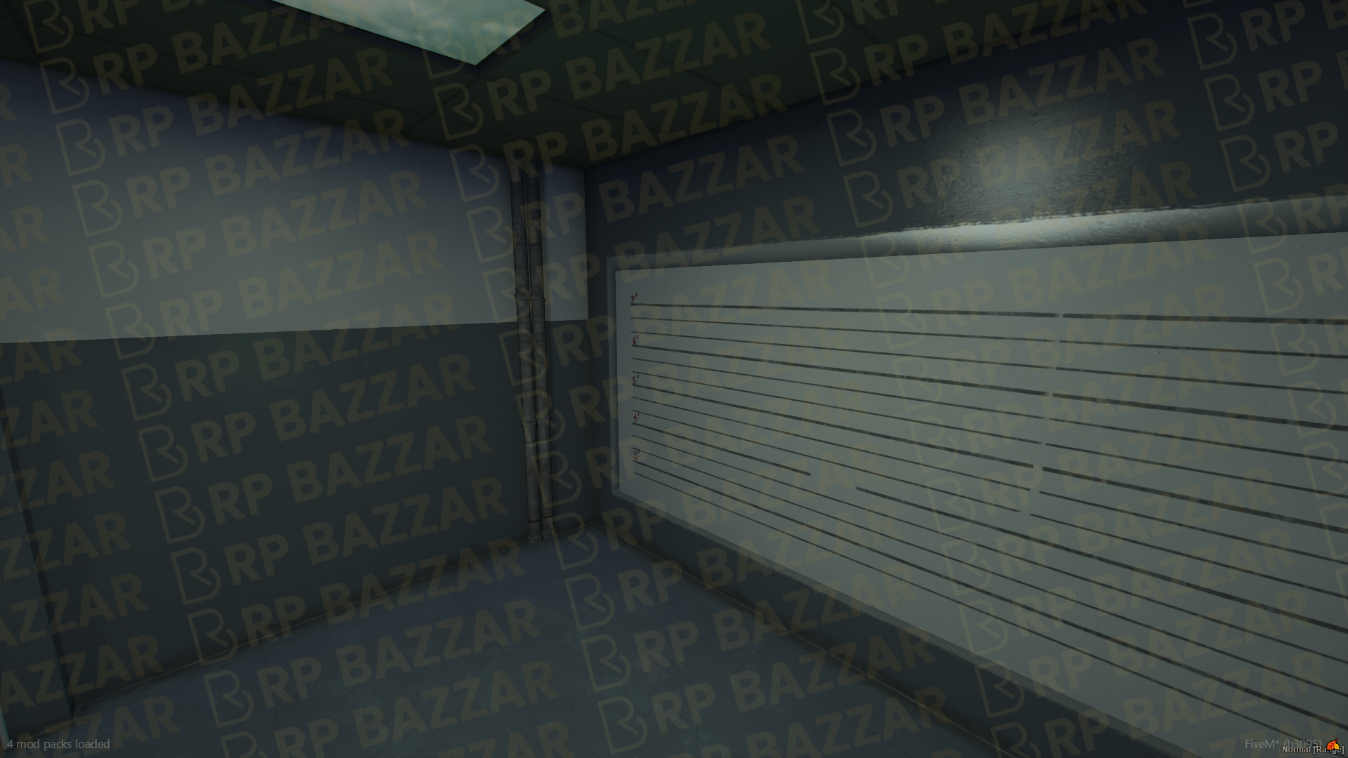 Desert Police Station FiveM MLO — GTA RP Interior — ESX QB QBOX — RPBazzar