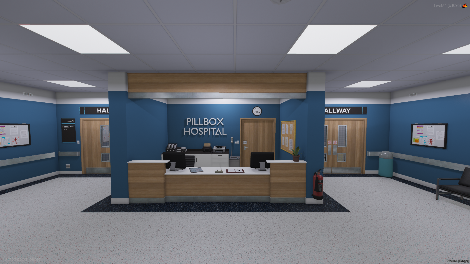 Mercy Hospital FiveM MLO — GTA RP Interior — ESX QB QBOX — RPBazzar