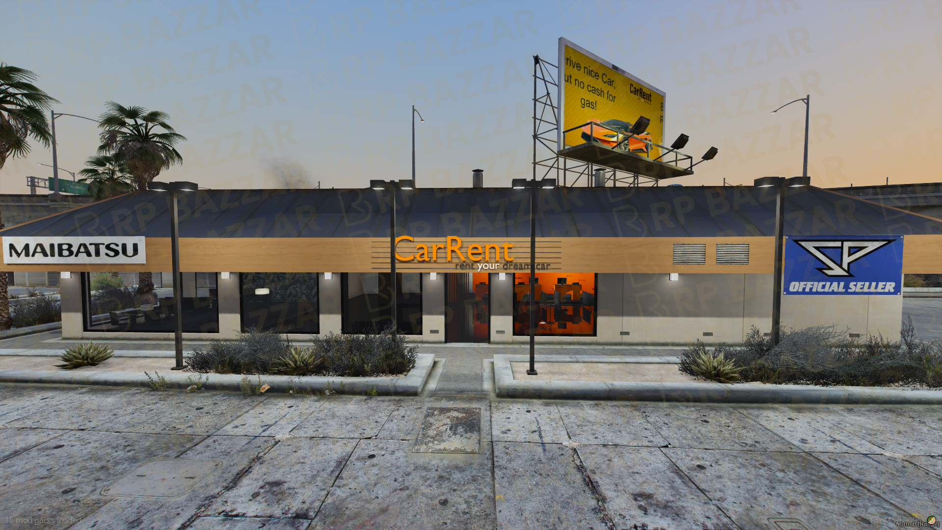 Uptown City Improvement FiveM MLO — GTA RP Interior — ESX QB QBOX — RPBazzar