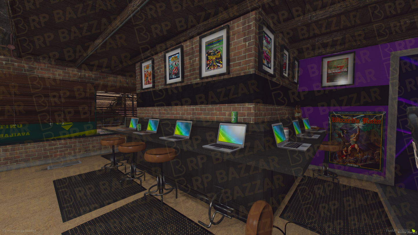 Circuit Electronic Store FiveM MLO — GTA RP Interior — ESX QB QBOX — RPBazzar