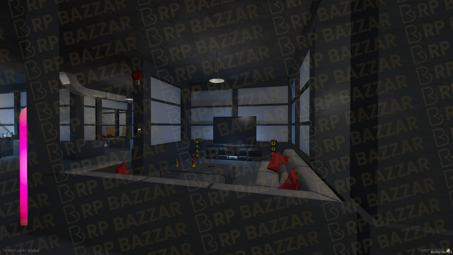 Contemporary Apartment FiveM MLO — GTA RP Interior — ESX QB QBOX — RPBazzar