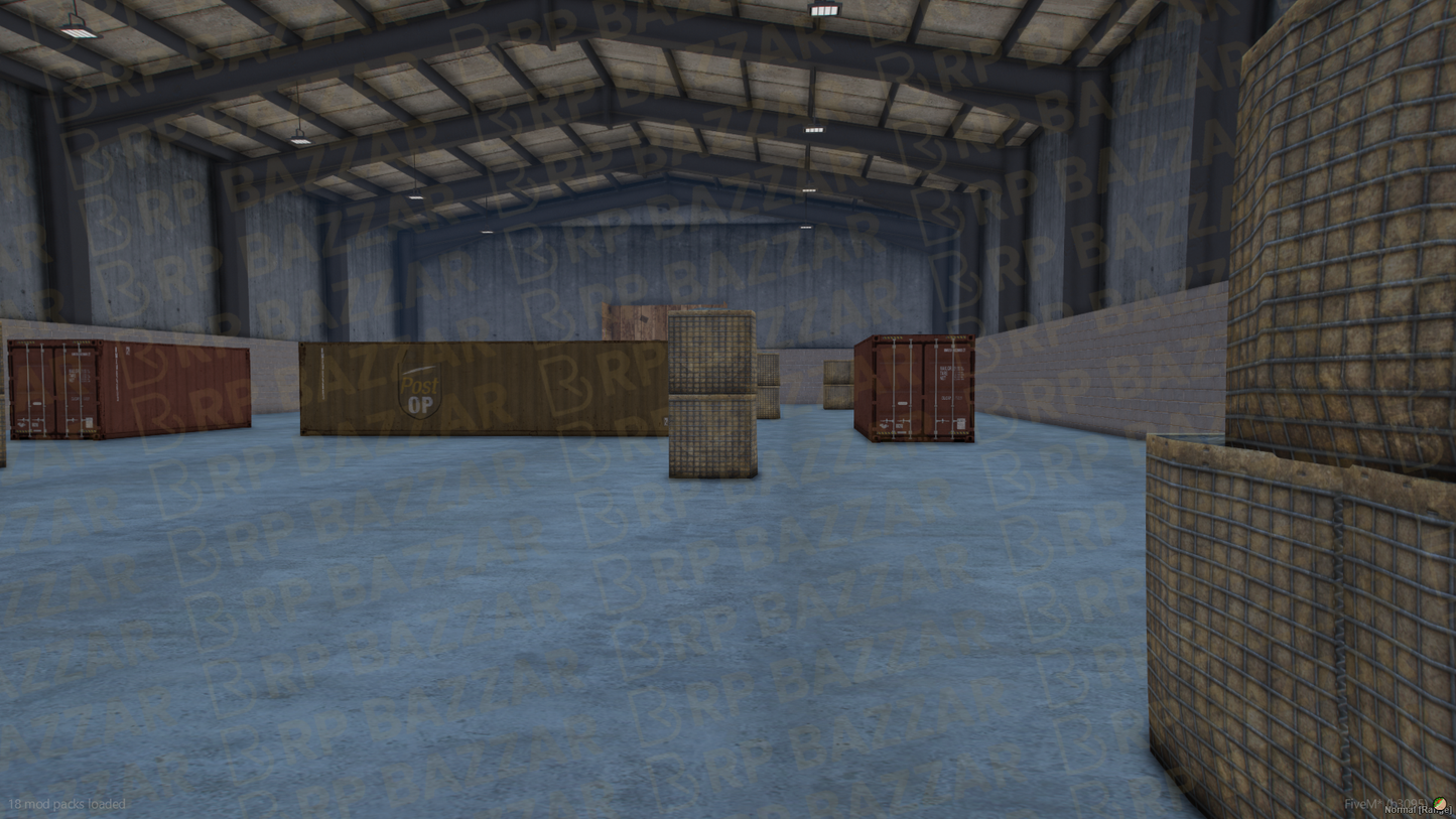 Urban Arena FiveM MLO — GTA RP Interior — ESX QB QBOX — RPBazzar