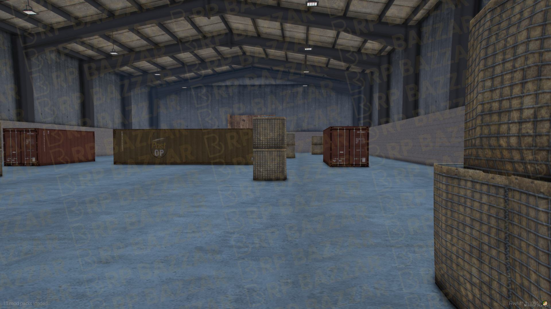 Urban Arena FiveM MLO — GTA RP Interior — ESX QB QBOX — RPBazzar