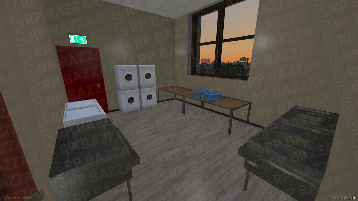 Compact Apartment FiveM MLO — GTA RP Interior — ESX QB QBOX — RPBazzar