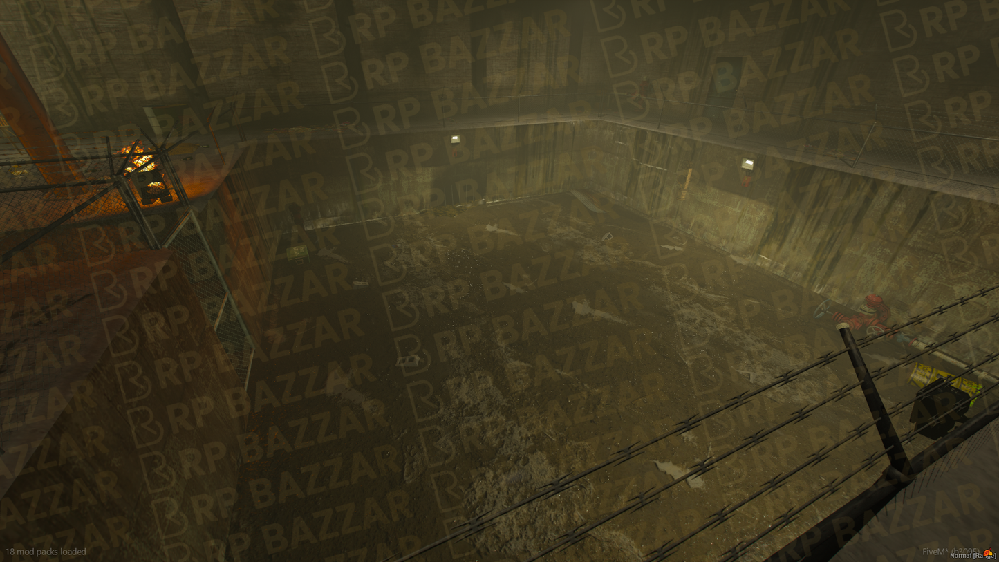 Steel Boxing Ring FiveM MLO — GTA RP Interior — ESX QB QBOX — RPBazzar
