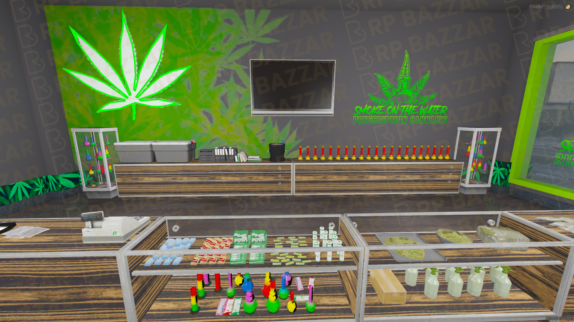 Backstreet Weed Store FiveM MLO — GTA RP Interior — ESX QB QBOX — RPBazzar