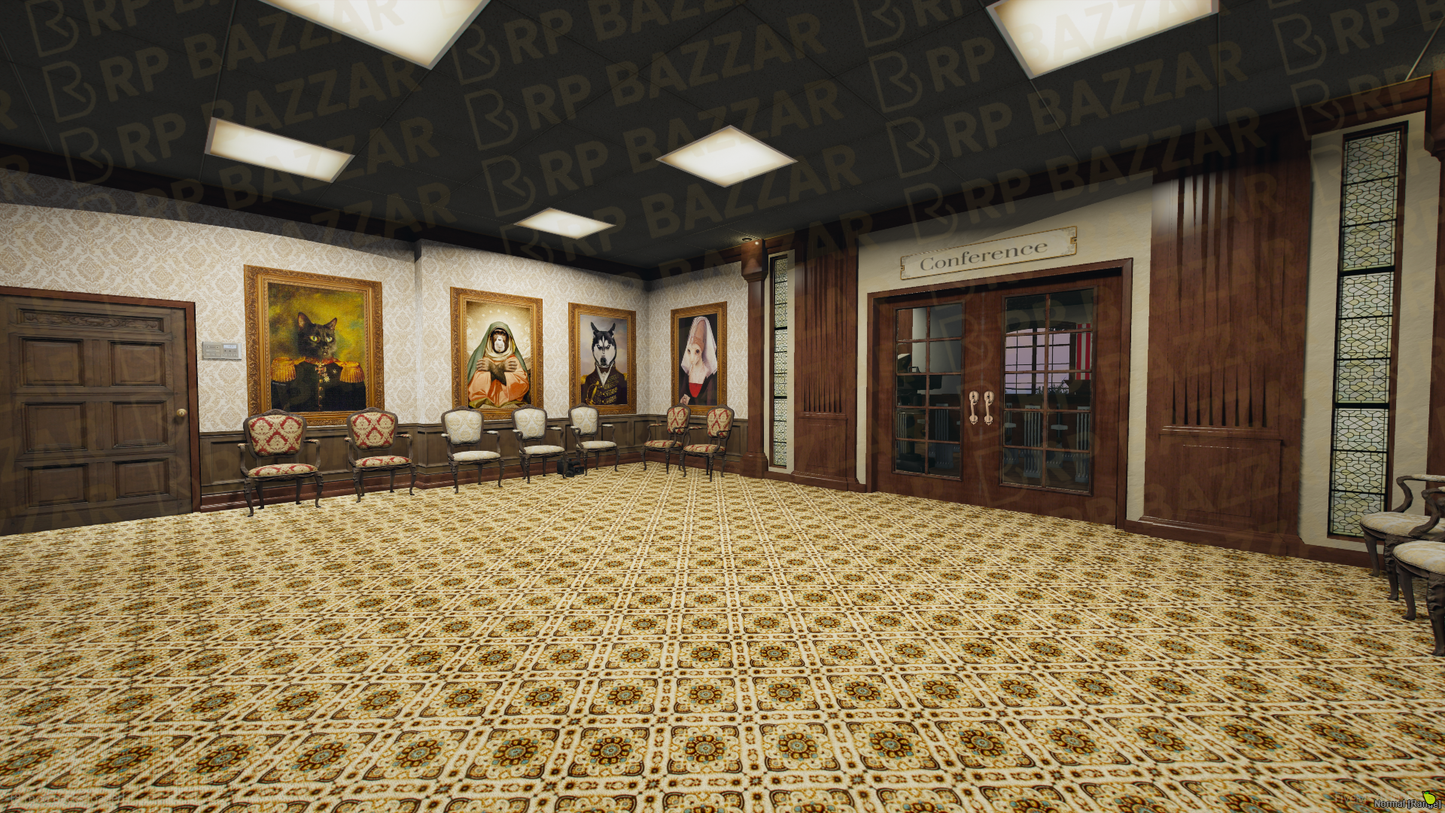 Official City Hall FiveM MLO — GTA RP Interior — ESX QB QBOX — RPBazzar