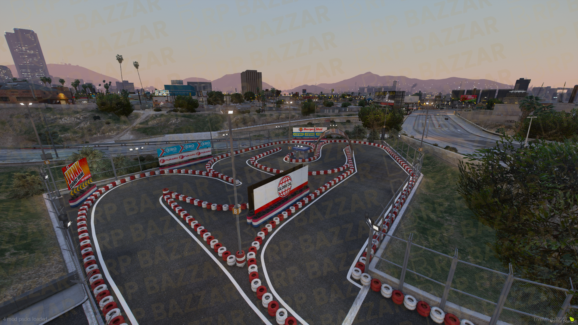 Drift Race Track FiveM MLO — GTA RP Interior — ESX QB QBOX — RPBazzar