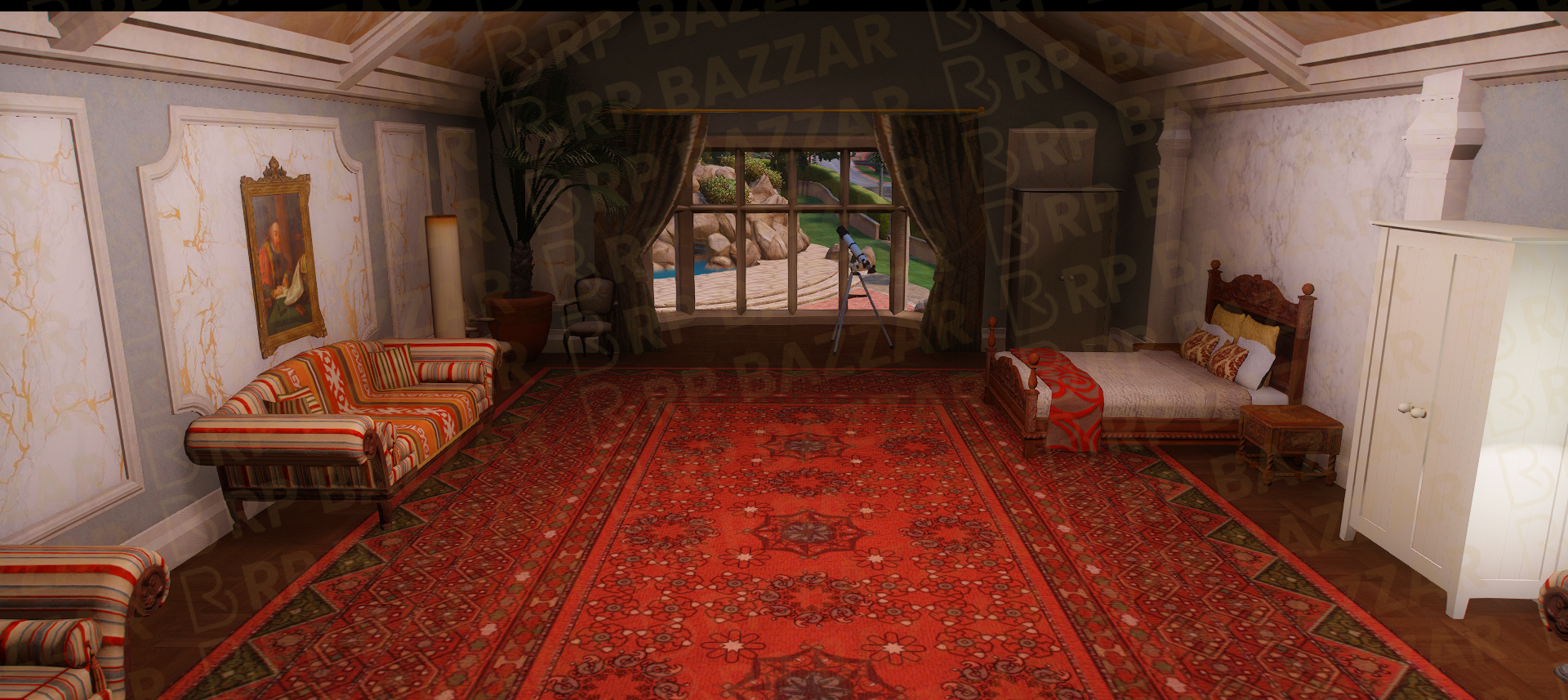 Urban Mansion FiveM MLO — GTA RP Interior — ESX QB QBOX — RPBazzar