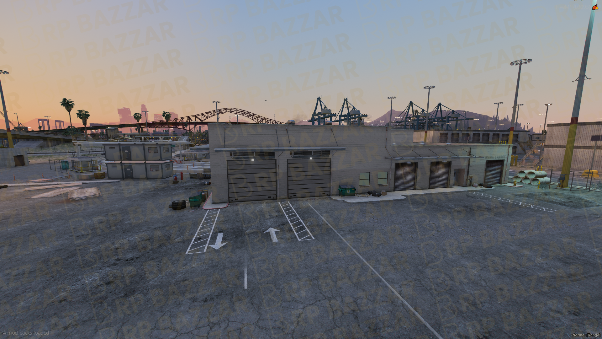Elite Repair Station FiveM MLO — GTA RP Interior — ESX QB QBOX — RPBazzar