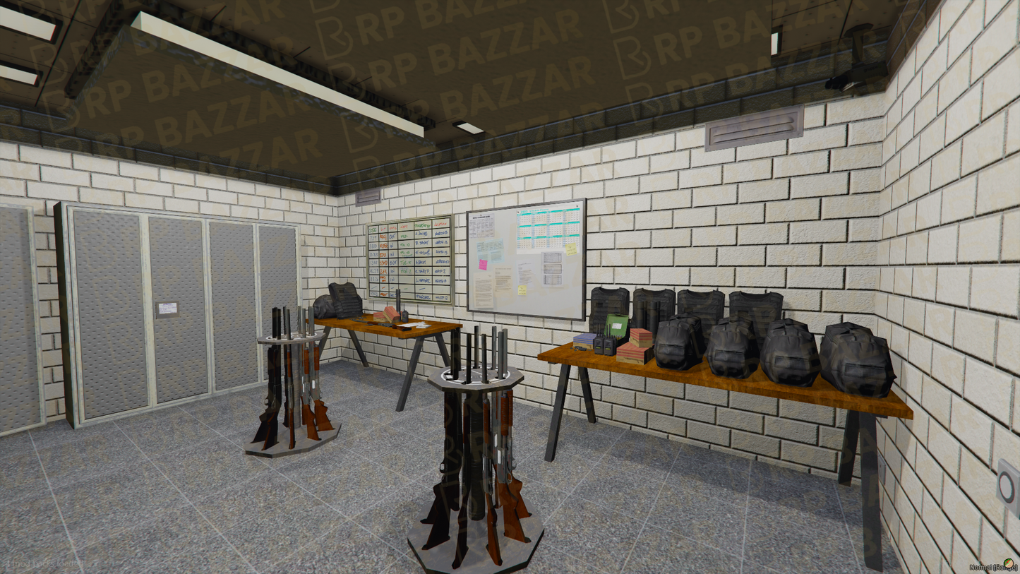Tactical Police Training FiveM MLO — GTA RP Interior — ESX QB QBOX — RPBazzar