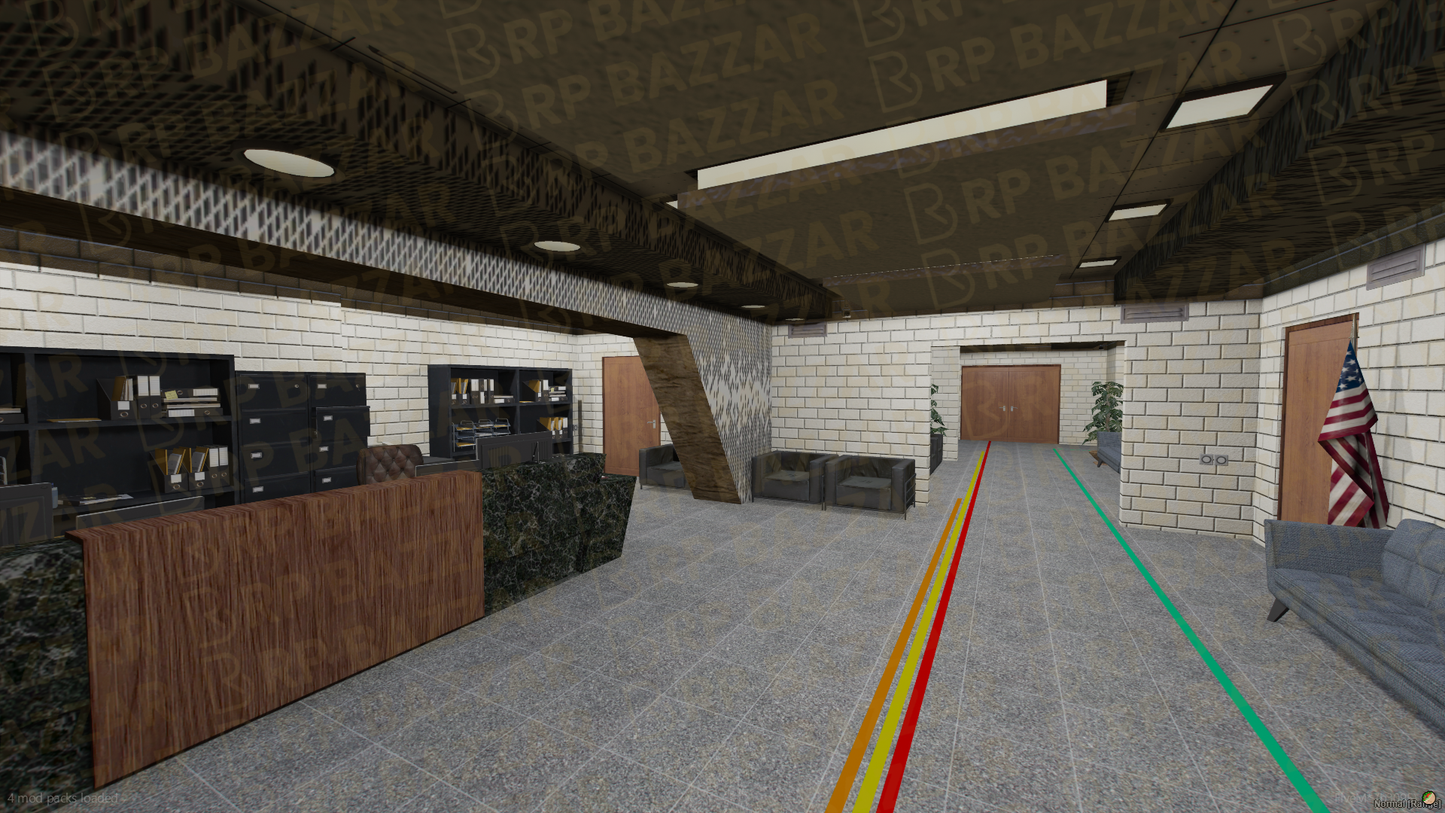 Tactical Police Training FiveM MLO — GTA RP Interior — ESX QB QBOX — RPBazzar