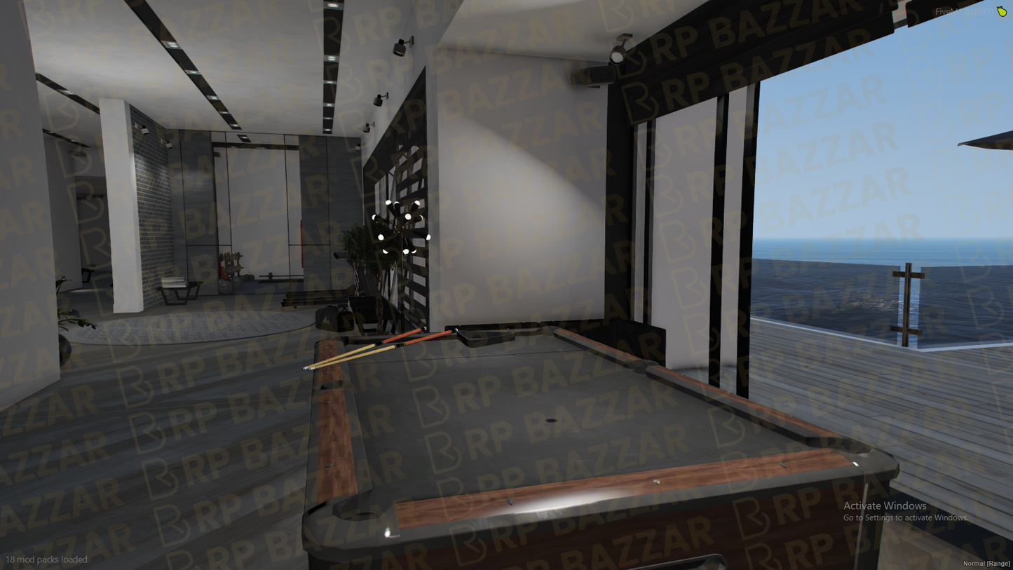 Dark Mansion FiveM MLO — GTA RP Interior — ESX QB QBOX — RPBazzar
