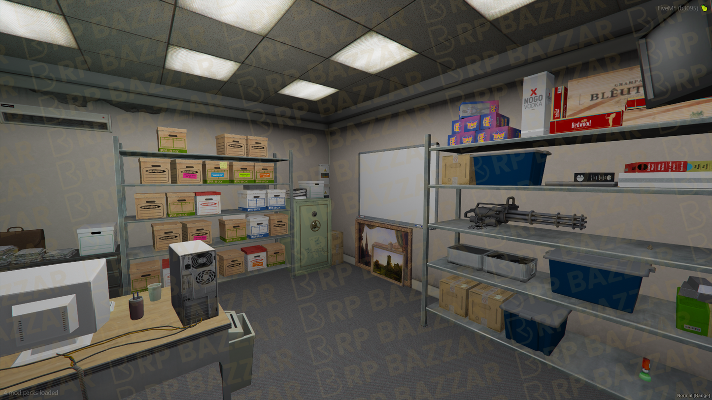 Classic Pawn Shop FiveM MLO — GTA RP Interior — ESX QB QBOX — RPBazzar